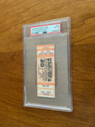 Rare Sugar Ray Leonard Roberto Duran Boxing Championship Ticket 6 20 1980 Psa 8