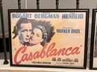 Vtg Casablanca  Gone With The Wind  The 4 Marx Brothers Movie Framed Posters 24   