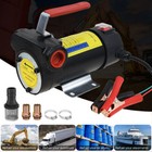 Dc 12v 10gpm 175w Electric Diesel Oil   Fuel Transfer Extractor Gas Pump Motor