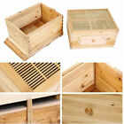 Upgrade 7x Auto Honey Hive Beehive Frames   Beekeeping Brood 2 Layer Box House
