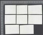 Aop Bhutan  147-147g Imperf Set Of 8 Mnh