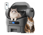 Open-top Automatic Cat Litter Box Self Cleaning Litter Box For Multiple Cats