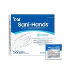Moisturizing Hand Sanitizer Wipes With Aloe - 100 Pack  Portable   Convenient