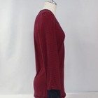 Bitten By Sarah Jessica Parker Red   Blue Long Sleeve Henley Size L