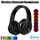 Wireless Headphones Bluetooth Headphone Over Ear Foldable Stereo Gaming Headsets