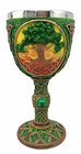 Large Celtic Cosmic Sacred Tree Of Life   Creation 8oz Wine Goblet Chalice Cup