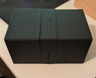 Ultimate Guard Twin Flip N Tray 200 Black Xenoskin Deck Case  used 