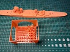 3d Printed Kits 1 700 French Cruiser Suffren  waterline full Hull 