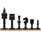 3 6  English Series Pre Staunton Chess Pieces Only Set - Camel Bone