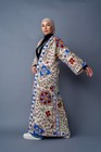 Colorful Vibrant Brand New Handmade Uzbek Suzani Kimono Chapan Coat Robe Vintage