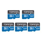 Topesel Lot 5 10pack 32gb Ultra Micro Sdhc Class10 Tf Memory Cards For Camera Pc