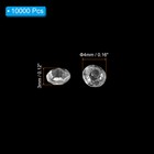 10000pcs Acrylic Wedding Diamonds 4mm Table Crystals Confetti Clear