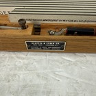 Keuffel   Esser Leroy Lettering Set Drafting Wood Box K e 3240 Letter Template