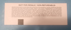 2005 Luxor Las Vegas Imax Theatre Haunted Castle 3d Ticket Stub 1630162322321