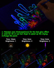 Glow In The Dark Paint  10 Colors Acrylic Textile Fabric Paint  30 Ml 1 Oz   Neo