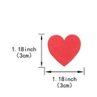 200pc Red Heart Confetti Wedding Engagement Anniversary Party Table Decoration