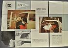 1954-1955 Lancia Appia Series 1 Brochure Original Italian French English Text