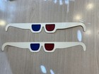 3-d Glasses Vintage 1980   s New Deep Vision For Movies Or Any 3-d - 2 Pair
