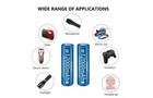 4 Pk 18650 3 7v 12000 Mah Rechargeable Battery W  2 Bay Charger For Flash Light