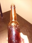 Antique Vintage Hauwck Amber Beer Bottle