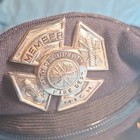 City Of Burton Fire Dept Michigan Firefighter Uniform Member Black Hat Cap