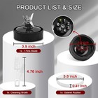 Replacement 7fins Ninja Blender Bladepremium Stainless Steel Parts For Bl450    
