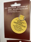 The Original Disc Adhesive Plate Hanger Set  4- 2 Inch Hangers  Yellow Nos Mcm
