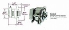  Black 90 Amp Mini Alternator Gm Denso Style V Belt 1 Wire Street   Race Chevy 