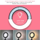 Led Ring Light Video Studio Photo Tripod Stand Selfie Camera Dimmable Light