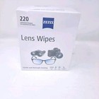 Zeiss Pre-moistened Lens Cleaning Wipes Anti-scratch For Glass 220 Count