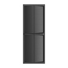 Plastic 4-shelf Garage Storage Utility Cabinet Tool Cabinets  Black