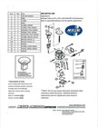 Genuine Mikuni Carburetor Rebuild Kit For Polaris Atv s   Utv s Mk-bst34-190