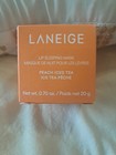 Laneige Lip Sleeping Mask Peach Iced Tea - Full Size Boxed 0 70 Oz