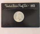 1973 S 40  Silver Uncirculated Ike Dollar  1   1973 Us Mint Proof Set Ogp Z-73ai