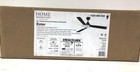 Home Decorators Ester 54 In  Led Indoor outdoor Black Ceiling Fan  open 