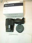 Sigma 16mm F 1 4 Dc Dn Contemporary Lens  canon M     Sigma Hood   4 Yr Wty 