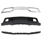 Front Lower Bumper Cover Kit For 2019-2022 Chevy Silverado 1500 W  Air Deflector