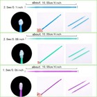300 Pcs Repair Paint Brushes   touch Up Brushes  For Automotive Purple 