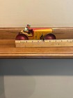 Marx Climbing Tractor Patent  1334539 Tin Windup Orange   Red With Driver