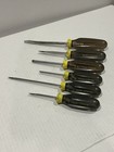 Vintage Jcpenney  stanley Workmaster Style  6pc Screwdriver Set Usa