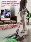 Cordless Vacuum Cleaner  10 In 1 Stick With Powerful Suction  Pink 