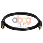 10 Pack 3 Feet Aux Extension Cable 1 8  3 5mm Male To Female Stereo Audio Cord