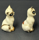 Vintage Japan Mcm Kitschy Siamese Cats Kitties Salt   Pepper Shakers