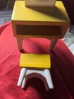 Kidkraft Majestic Mansion Dollhouse Furniture Vanity Yellow Wooden Set
