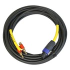 Ploynk Premium Grade Speakon To Dual Banana Plug Speaker Cable Neutrik Spx Nl4fx