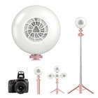 Led Selfie Light 10w With Tripod Phone Holder Stand For Makeup Live Stream Sansi