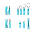 10 180pcs Heat Shrink Wire Connectors Electrical Ring Fork Spade Crimp Terminals