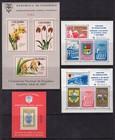 Colombia Lot Of  8  Souvenir Sheets  All Unmounted Mnh