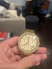 Michael Kors Parker Chronograph Champagne Dial Ladies Watch Mk5354 