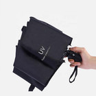 Automatic Umbrella Anti-uv Sun rain Windproof 3 Folding Compact Umbrella 8 Ribs
